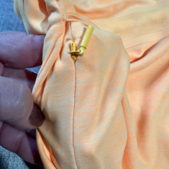 Athleta EUC Women's Acapulo Orange Cross Current Activewear Dress Size XSmall - Picture 15 of 15
